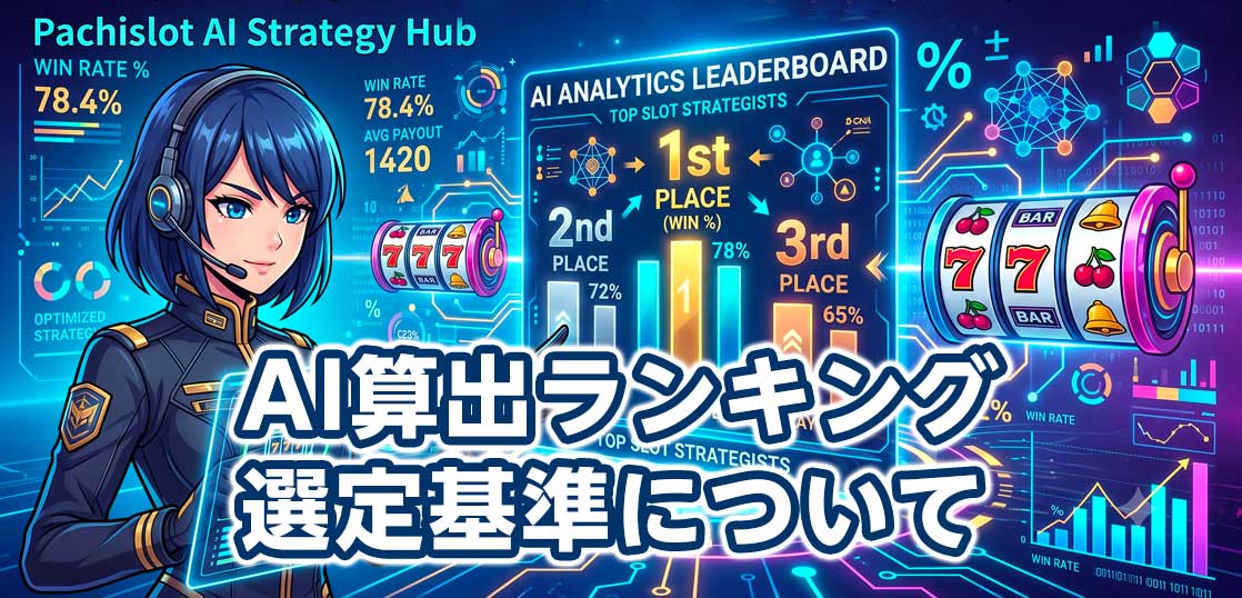 AI算出ランキング選定基準について